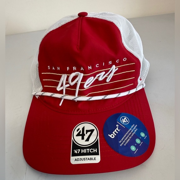 47 Brand San Francisco 49ers Brrr Golfer Rope Snapback Adjustable Hat New - Picture 1 of 6